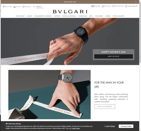 BVLGARI italy website